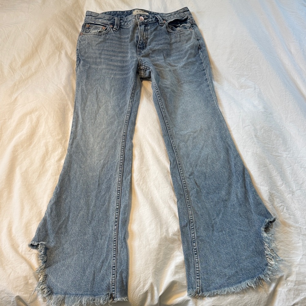 We The Free Light Blue Flare Jeans